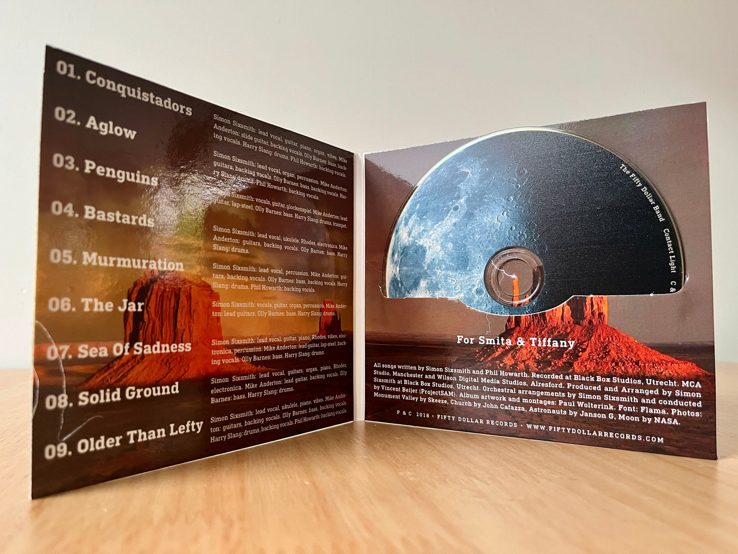 05. The Fifty Dollar Band - Contact Light : Limited Edition CD Album (2018)